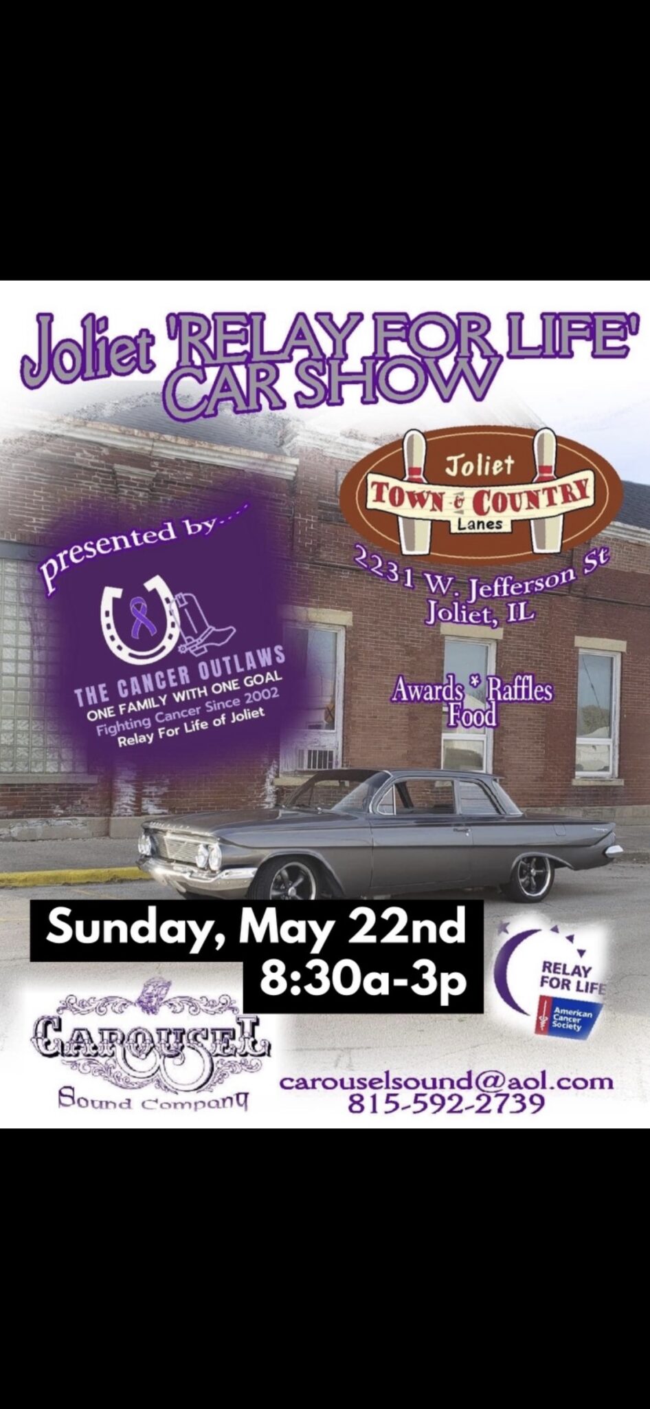 Cancer Outlaws Relay For Life Car Show