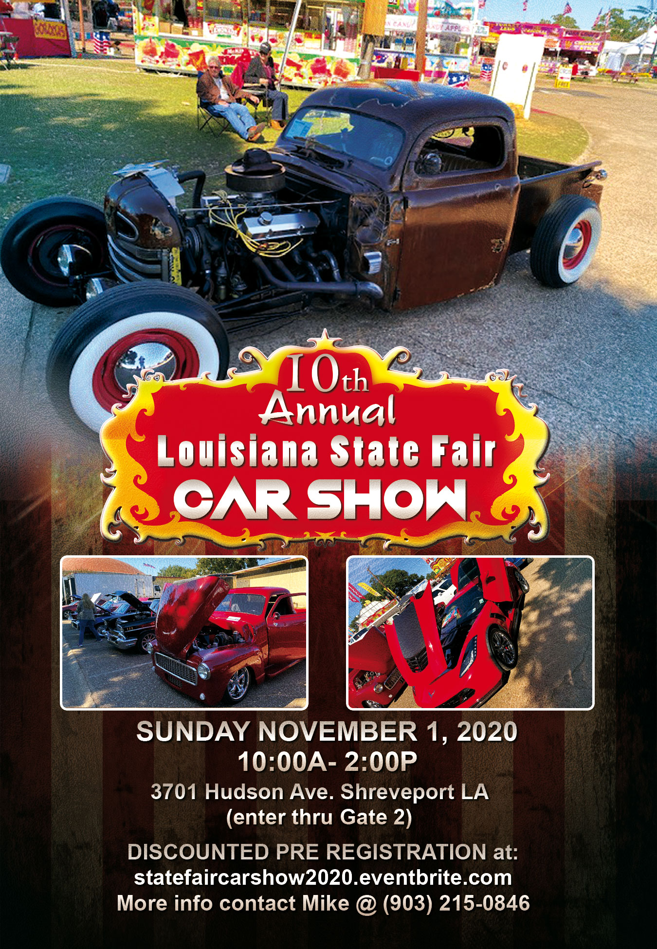 10th Annual Louisiana State Fair Car Show | Car Show Radar