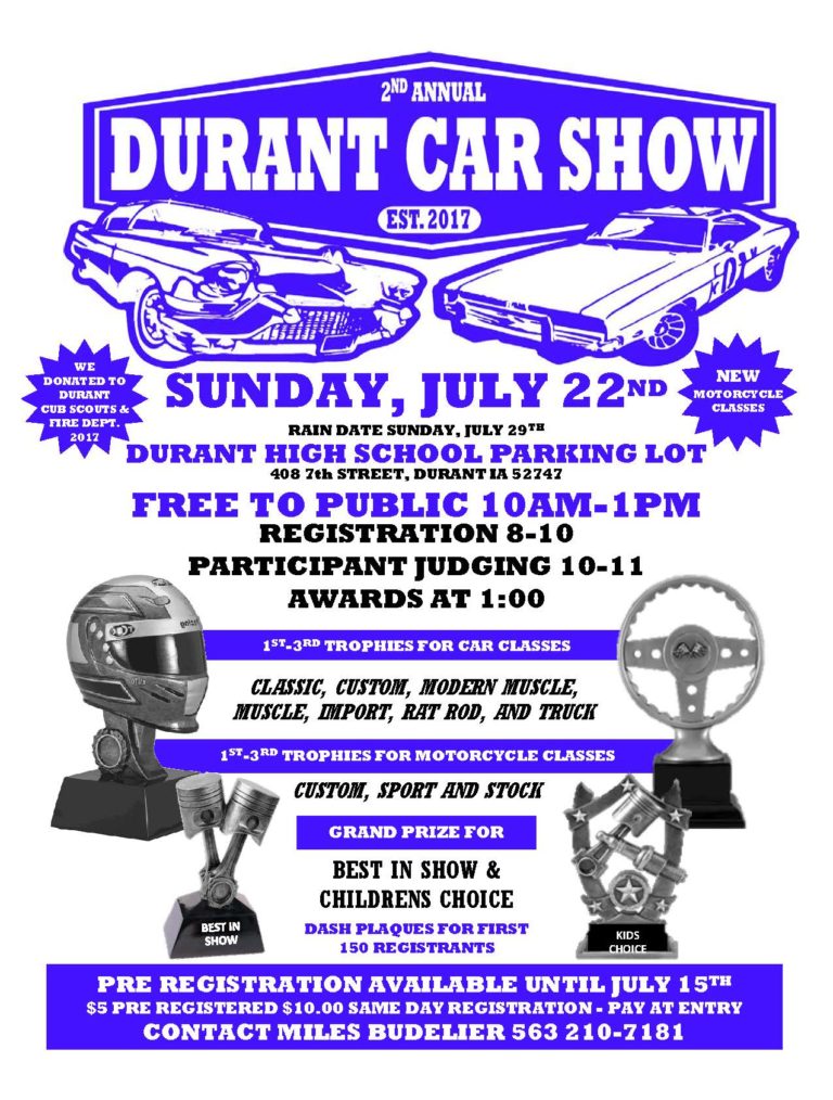 Durant Car Show Car Show Radar