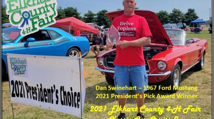 Elkhart County 4-H Fair Classic Car Cruise-in