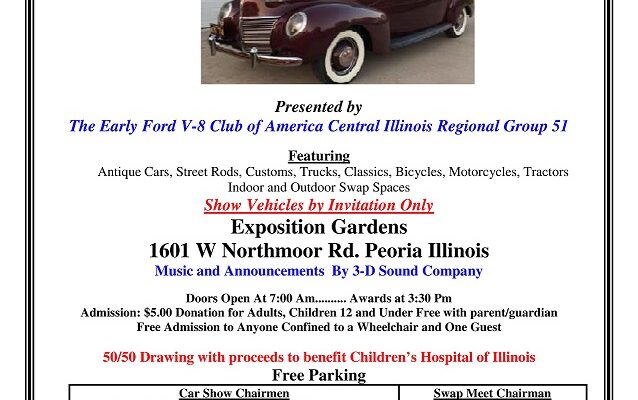 Early Ford V8 Car Show and Swap Meet