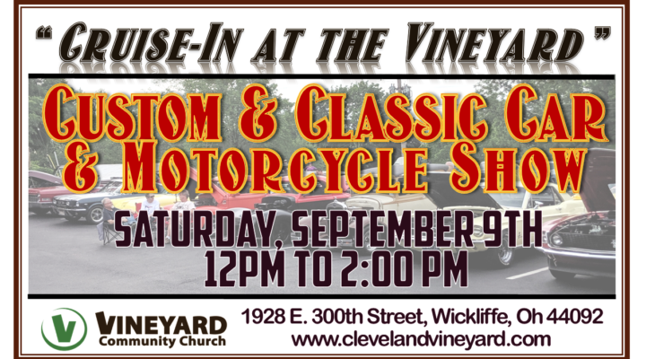 Cruise-In @ The Vineyard Classic & Custom Car and Motorcycle Show