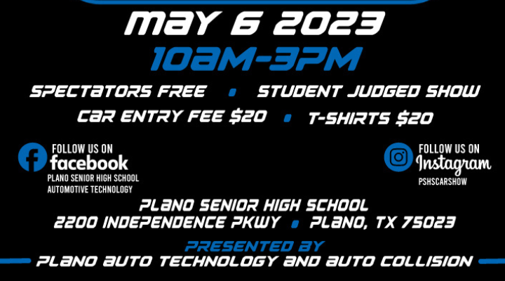 7th Annual Plano Senior High School Spring Classic Car & Truck Show