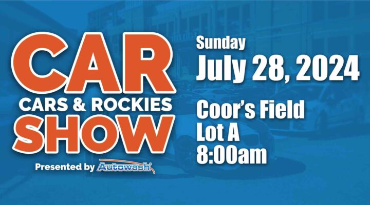 Autowash presents Cars & Rockies at Coors Field