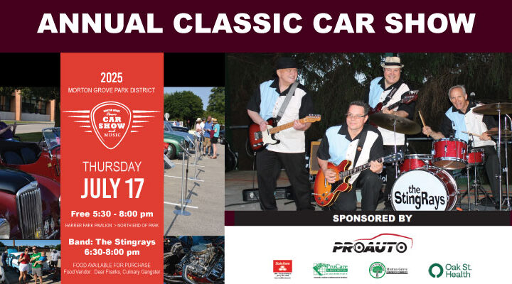 Annual Classic Car Show (Morton Grove Park District)