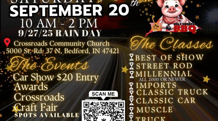 Crossroads 3rd Annual Carshow & Craft Fair