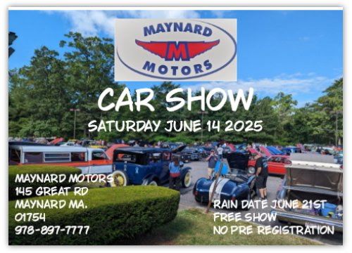 2025 Maynard Motors Car Show