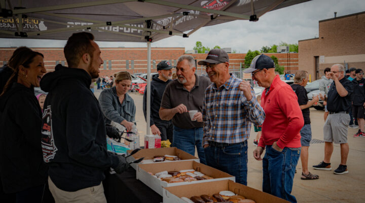 Annual Cars & Coffee at D&S Automotive Collision & Restyling