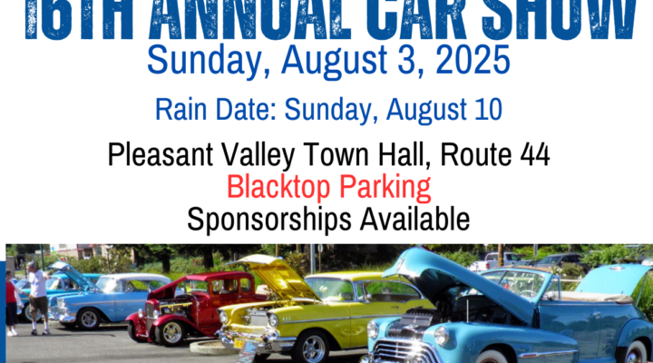 16th Annual Pleasant Valley Lions Car Show 2025