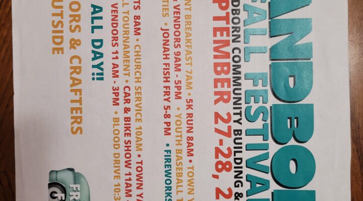 Sandborn Fall Festival Car and Bike Show