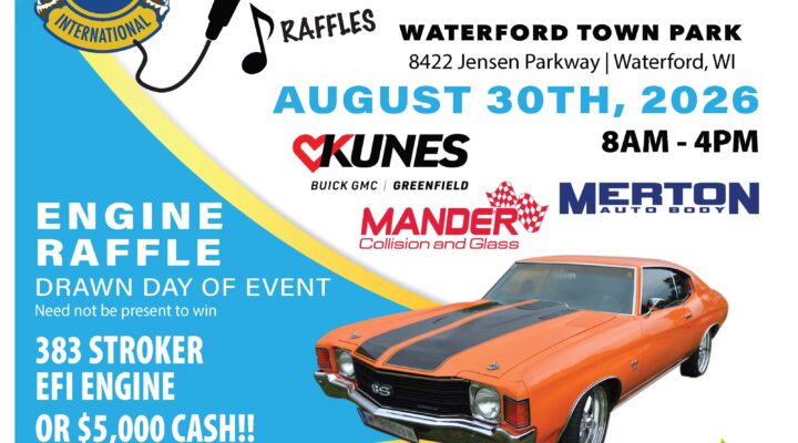 Tichigan Lake Lions Club Charity Car Show 21st Annual
