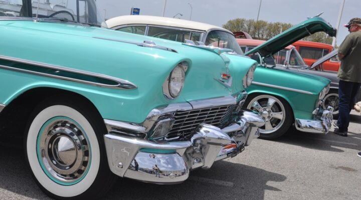 Tri Five Chevy Show celebrating 50th Anniversary of DACC