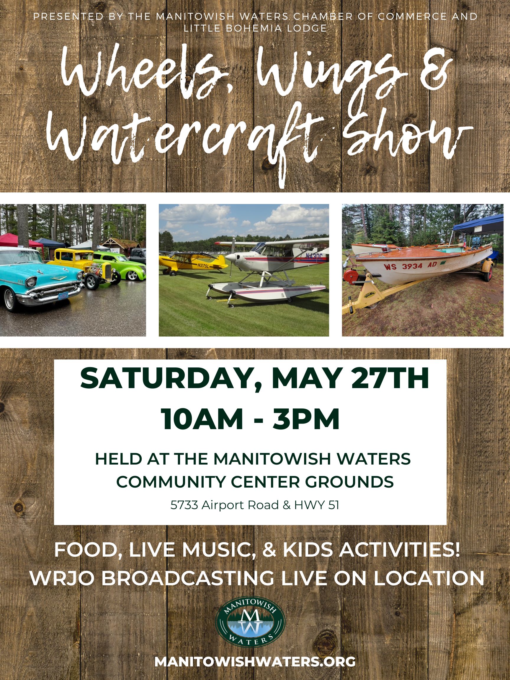 Wheels, Wings & Watercraft Show