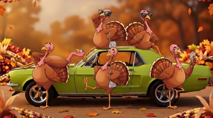 Gas and Gobble Car Show