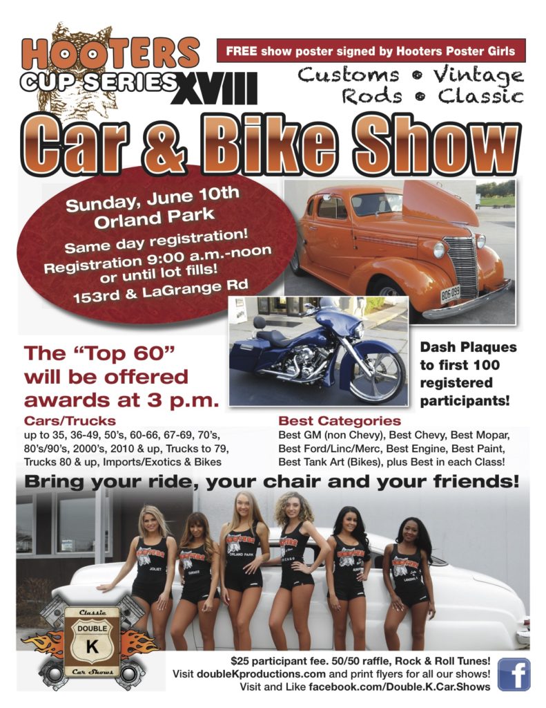Hooters Cup Series XVIII Car & Bike Show Car Show Radar