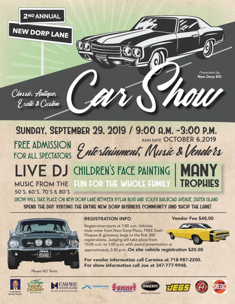 New Dorp Lane 2nd Annual Classic Car Car Show Radar