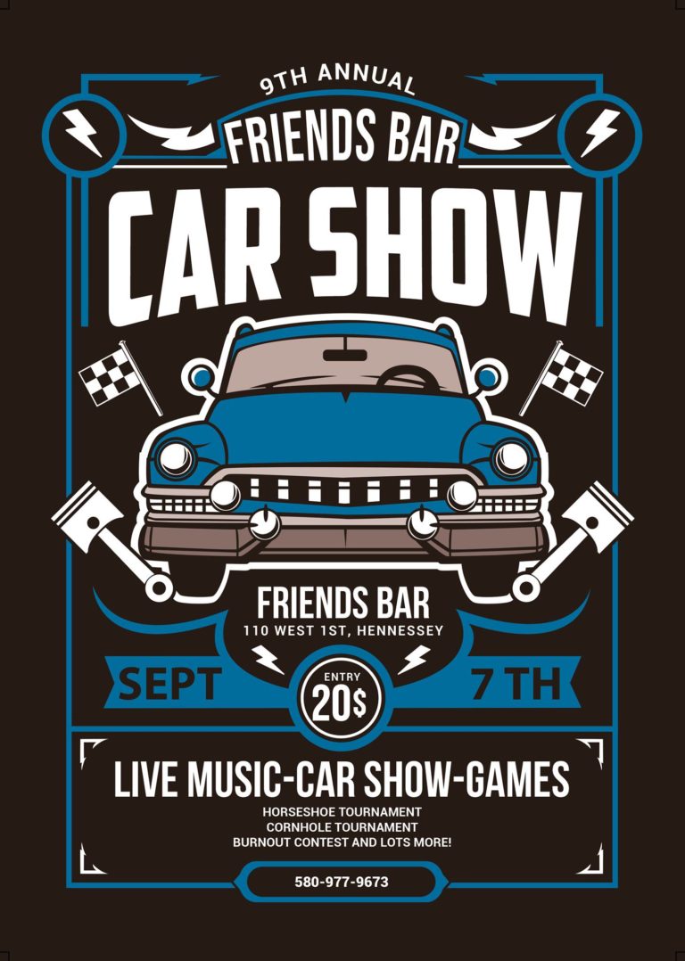 9th Annual Friends Bar Car Show