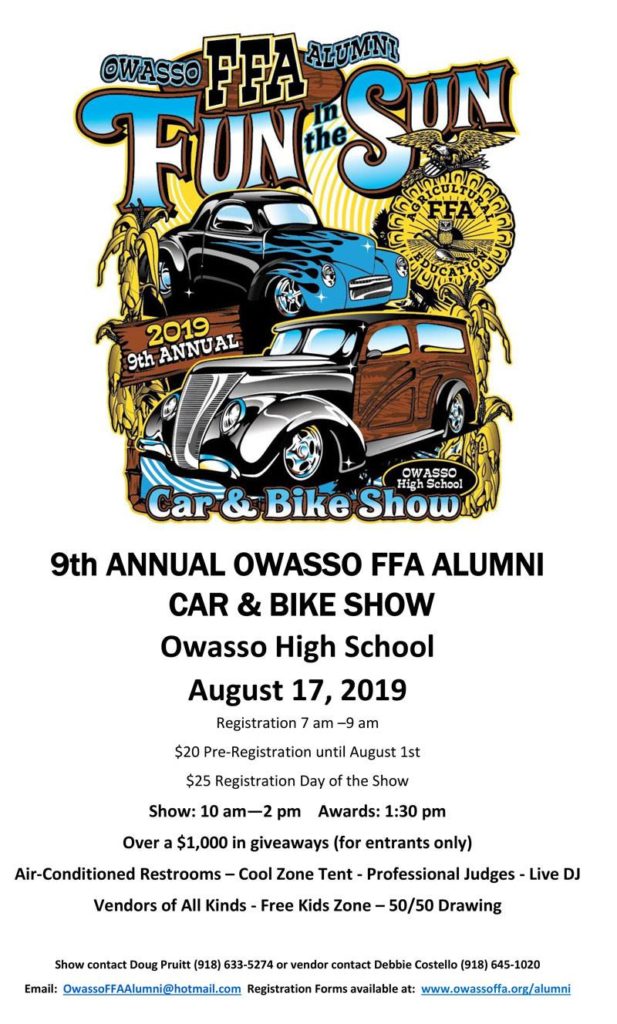 Owasso FFA Fun in the Sun Car Show Radar