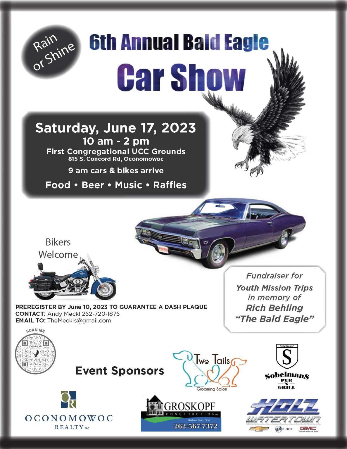 6th Annual Bald Eagle Car Show
