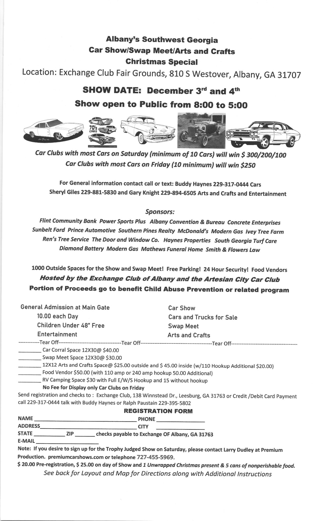 Albany SOWEGA Car Show/Swap Meet/Arts and Crafts Festival Car Show Radar