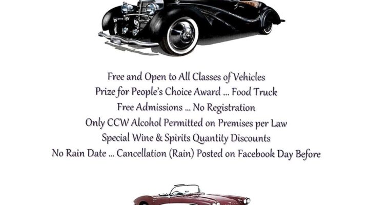 Harvest Car Show – “Wheels & Wine”