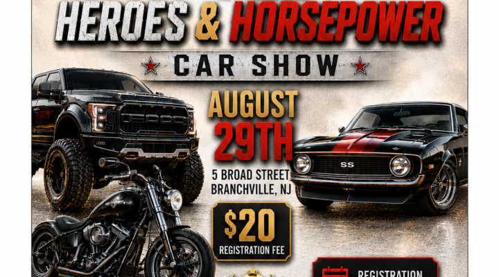 BRANCHVILLE HOSE COMPANY 1 CAR, TRUCK AND BIKE SHOW