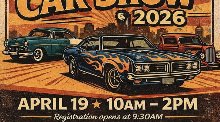 The Big Giveback Car show