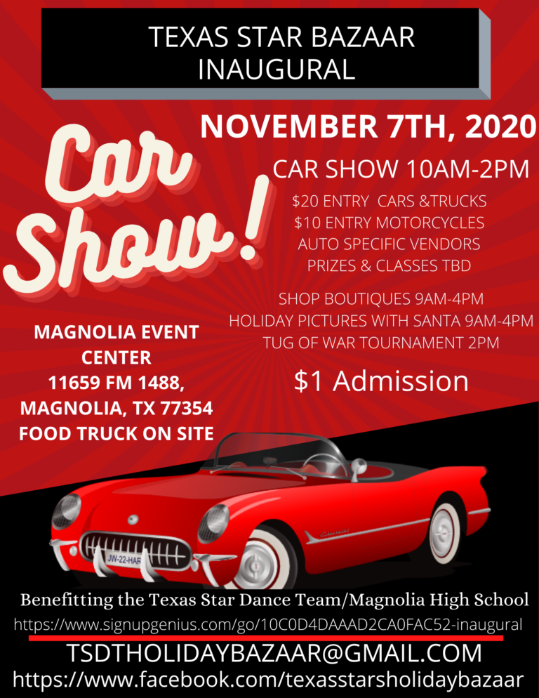 Texas Star Bazaar & Car Show Car Show Radar