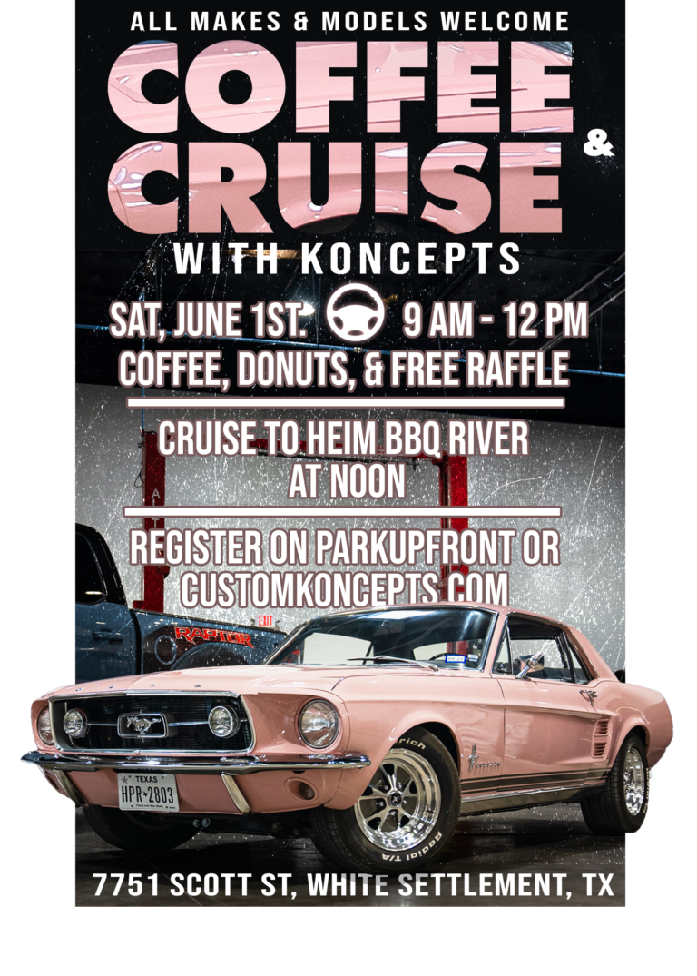 Coffee & Cruise with Koncepts! - Car Show Radar