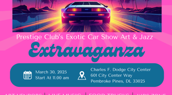 Prestige Club Fundraiser! Gatsby-Themed Brunch & Car Show at City Center