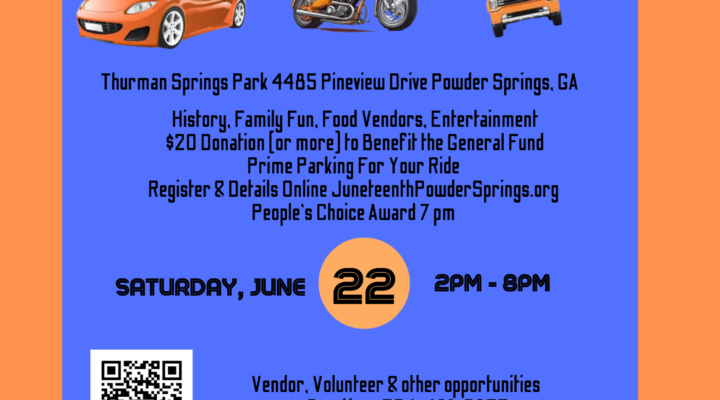 Car Motor Cycle Show Juneteenth