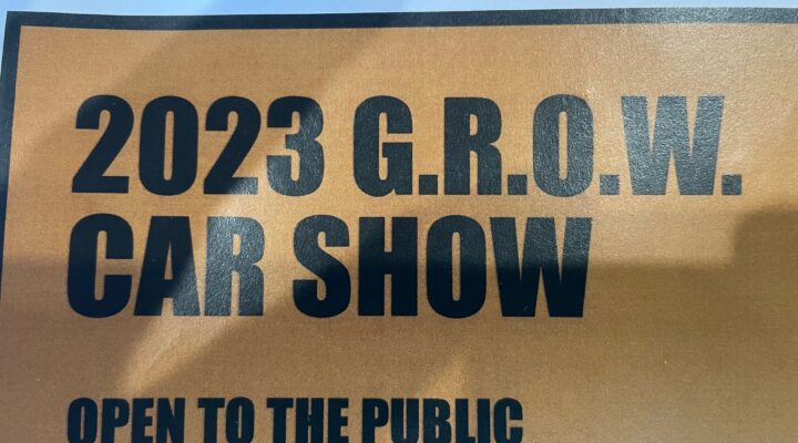 2023 G.R.O.W. Car Show