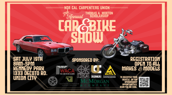 Nor Cal Carpenters 3rd Annual Car & Bike Show