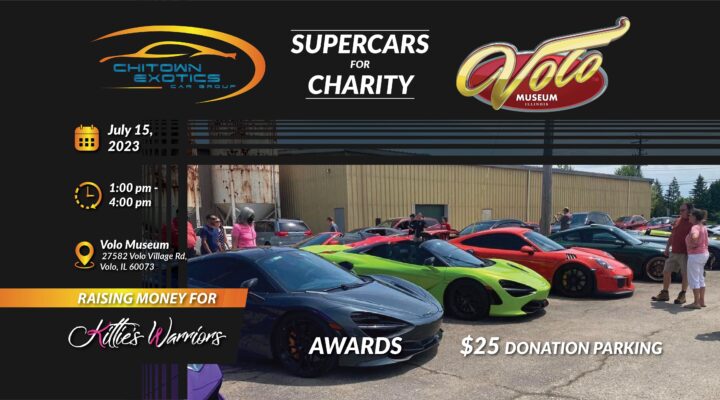 CECG Supercars for Charity at Volo Museum