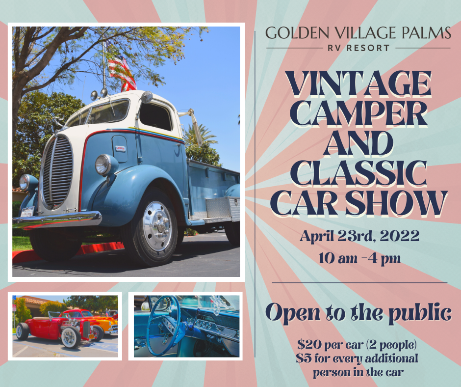 Vintage Trailer and Classic Car Show - Car Show Radar