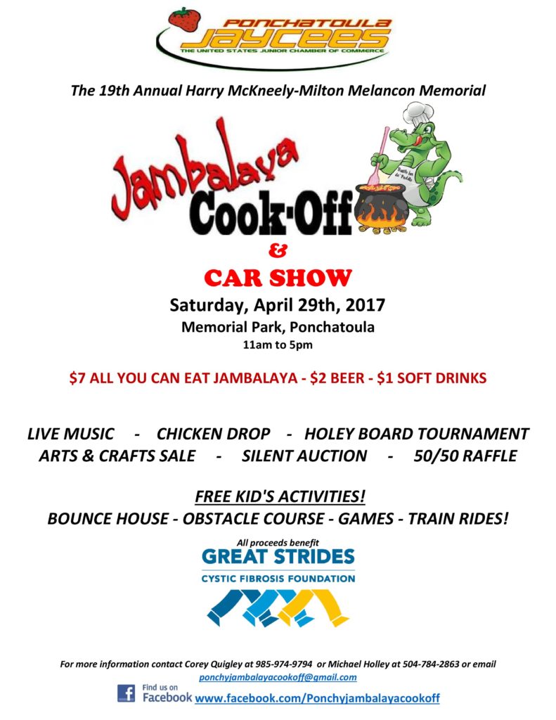 Ponchatoula Jambalaya Cookoff and Car Show Car Show Radar