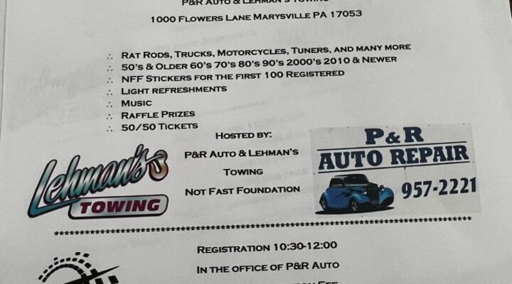 FIRST ANNUAL Cruisin’ Through The valley