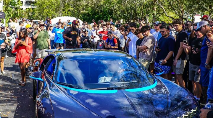 Supercar Saturdays Florida at the Seminole Hard Rock Hotel Hollywood Florida