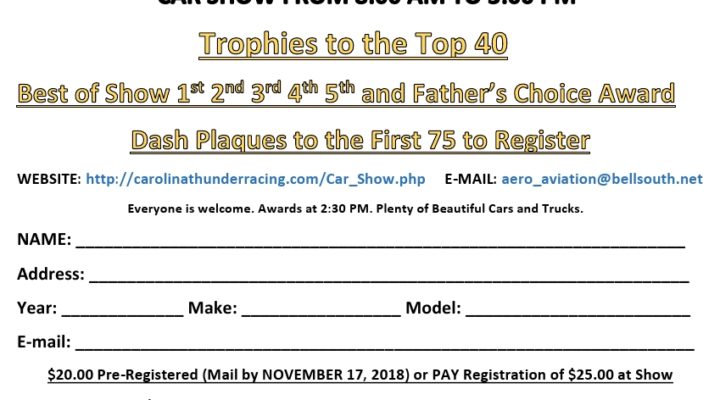Knights of Columbus 8th Annual Fall Car Show