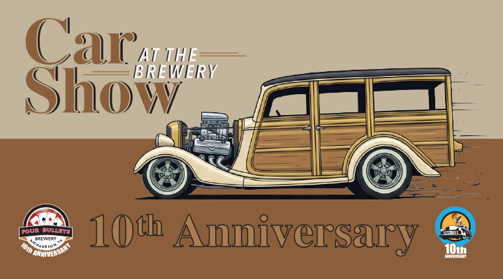 10th Anniversary Car Show at the Brewery!