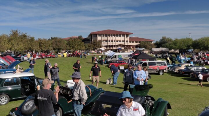 British Wheels on the Green Charity Car Show