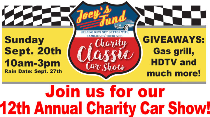 12 Annual Joey’s Fund Charity Classic Car Show