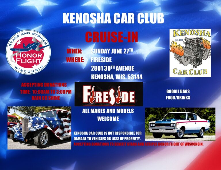 Kenosha Car Club CruiseIn Car Show Radar