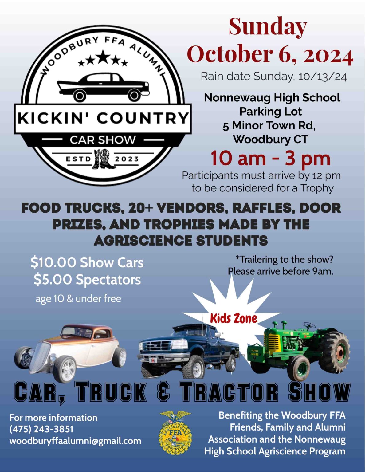 Kickin' Country Car, Truck and Tractor Show Car Show Radar