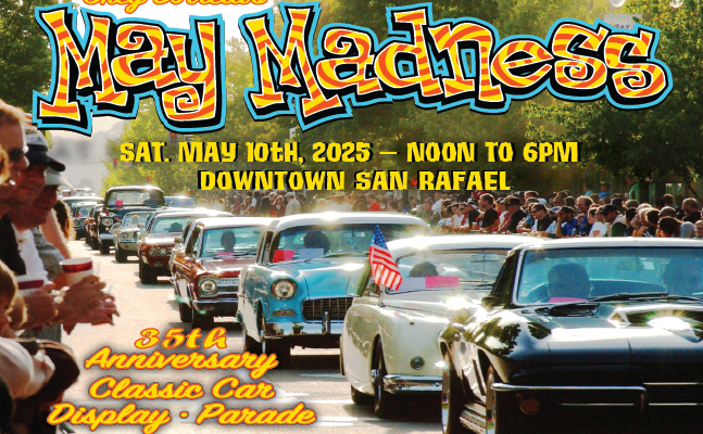 San Rafael’s Greg Borrelli’s MayMadness Car Show and Parade