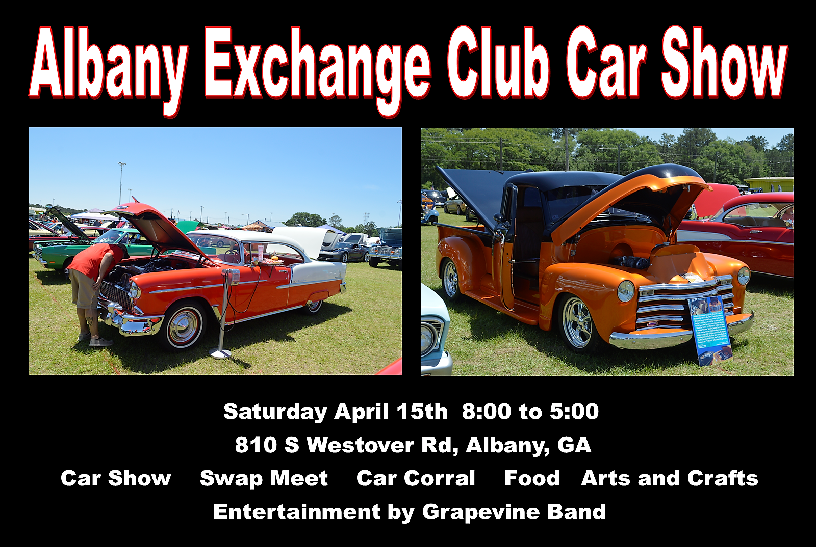 Albany Exchange Club Car Show Car Show Radar