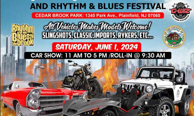 Car, Truck, Bike & Jeep Show and Rhythm & Blues Festival by the Brook