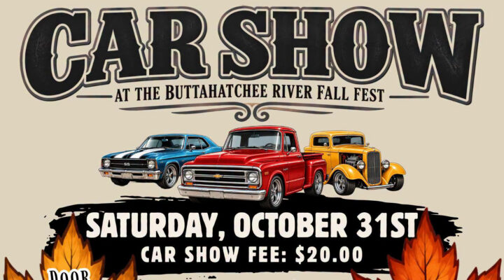 Fikes Chevrolet and Robertson Trucking Car Show at the Buttahatchee River Fall Fest!