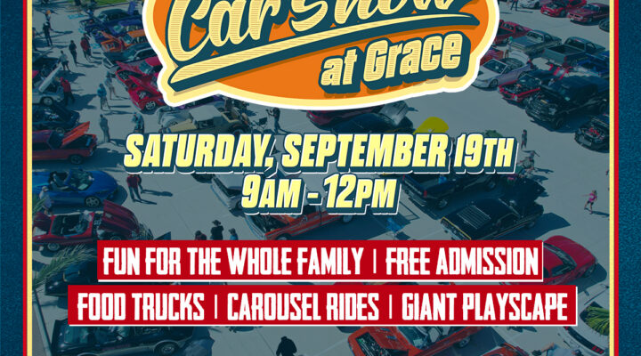 Family Car Show at Grace Woodlands