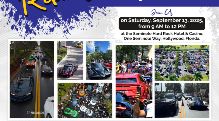 Supercar Saturdays Florida Returns to the Seminole Hard Rock Hotel Hollywood Florida
